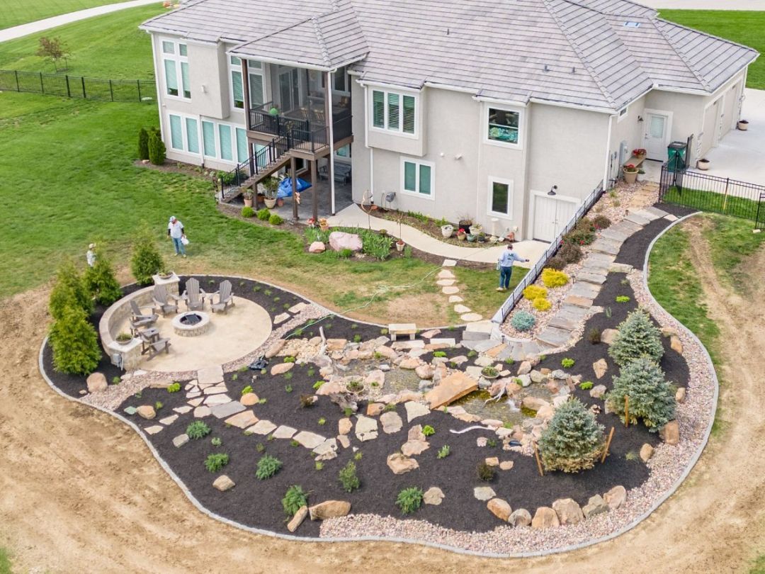 Trey's Lawn & Landscape - Check Out This Amazing Backyard By Expert Kansas City Patio Contractors 1