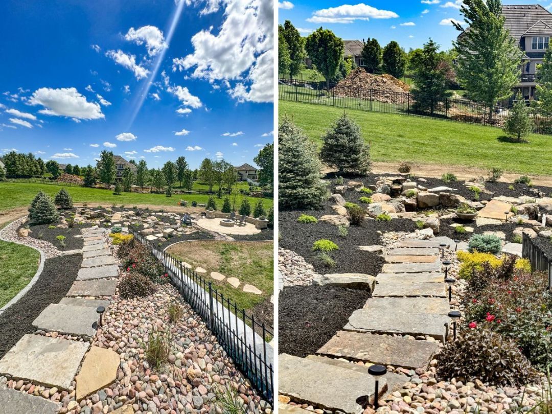 Trey's Lawn & Landscape - Check Out This Amazing Backyard By Expert Kansas City Patio Contractors Landscaping