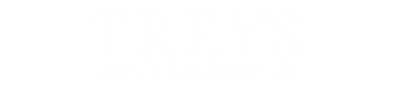 Treys Lawn and Landscape Logo