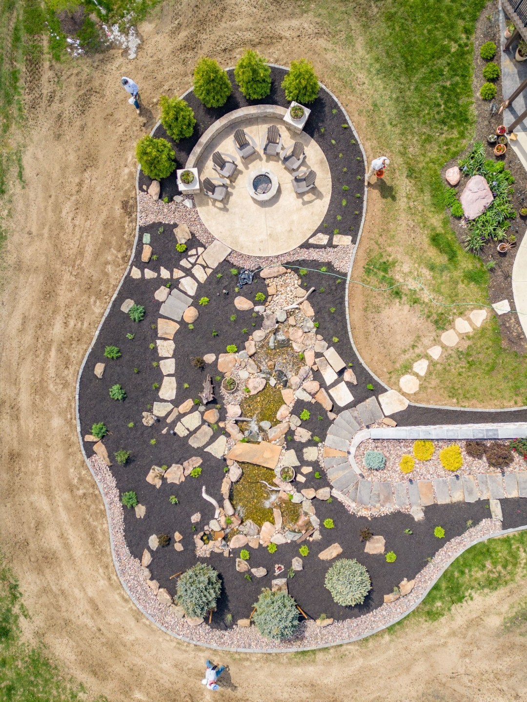 Kansas City Patios & Outdoor Living Spaces - Trey's Lawn & Landscape - Stamped Concrete 2